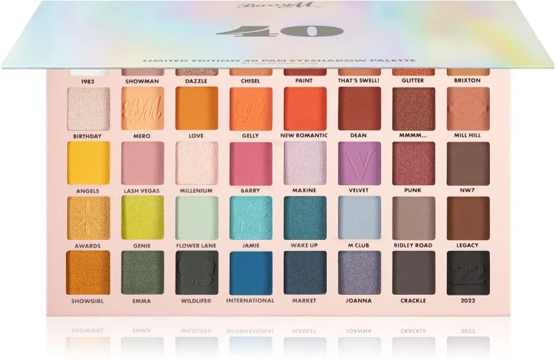 Barry M 40 Pan Palette 3 Barry M 40 Pan Palette