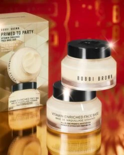 Bobbi Brown Holiday Primed To Party Vitamin Enriched Face Base Duo -Estée Lauder Boutique bobbi brown holiday primed to party vitamin enriched face base duo coffret cadeau 2
