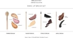 BrushArt Everyday Collection Make-up Brush Set 13 BrushArt Everyday Collection Make-up Brush Set -Estée Lauder Boutique brushart everyday collection make up brush set kit de pinceaux 5