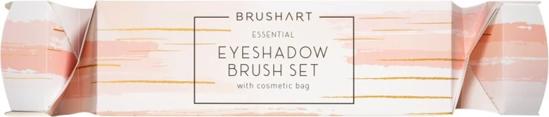 BrushArt Professional Essential Eyeshadow Brush Set With Cosmetic Bag 4 BrushArt Professional Essential Eyeshadow Brush Set With Cosmetic Bag – Image 2
