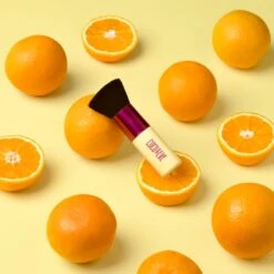 Alternative view of Coco & Eve Sunny Honey Deluxe Vegan Kabuki Brush
