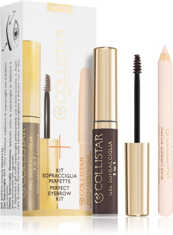 Collistar Perfect Eyebrow Kit 3 Collistar Perfect Eyebrow Kit