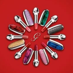 GUERLAIN Rouge G De Guerlain Double Mirror Case -Estée Lauder Boutique guerlain rouge g de guerlain double mirror case etui pour rouge a levres avec miroir 2