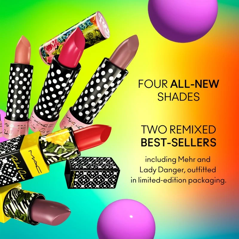 MAC Cosmetics Richard Quinn Exclusive Edition Matte Lipstick 5 MAC Cosmetics Richard Quinn Exclusive Edition Matte Lipstick – Image 3