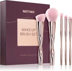 Notino Charm Collection Make-up Brush Set