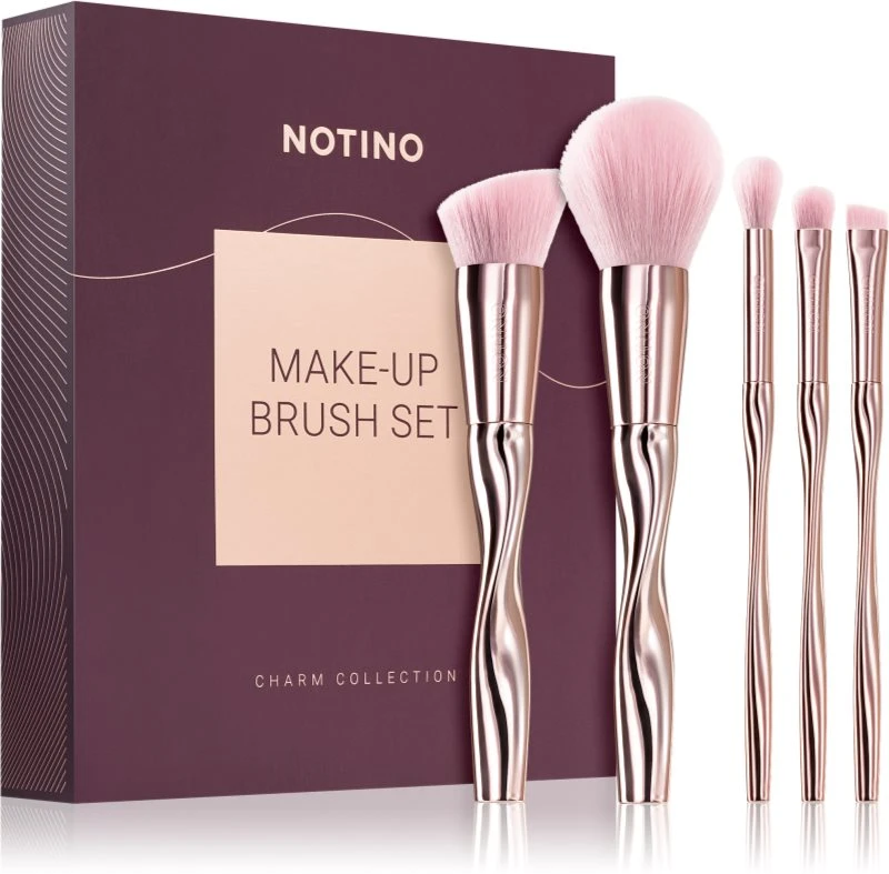 Notino Charm Collection Make-up Brush Set 3 Notino Charm Collection Make-up Brush Set