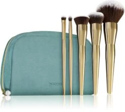 Notino Grace Collection Make-up Brush Set With Cosmetic Bag