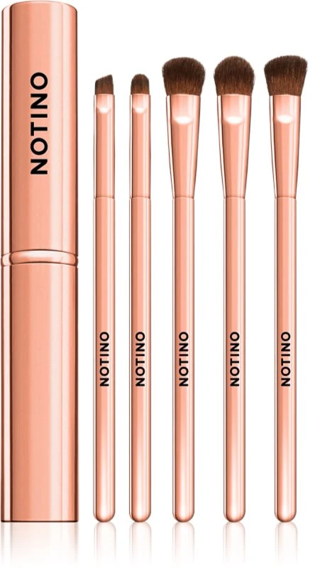 Notino Luxe Collection Eyes & Brow Brush Set 3 Notino Luxe Collection Eyes & Brow Brush Set