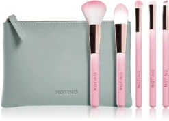 Notino Pastel Collection Brush Set With Pouch