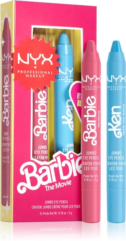 NYX Professional Makeup Barbie Jumbo Eye Kit 3 NYX Professional Makeup Barbie Jumbo Eye Kit