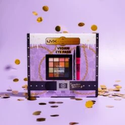NYX Professional Makeup Limited Edition Xmass Eye Pass Set -Estée Lauder Boutique nyx professional makeup limited edition xmass eye pass set coffret de noel pour un look parfait 2