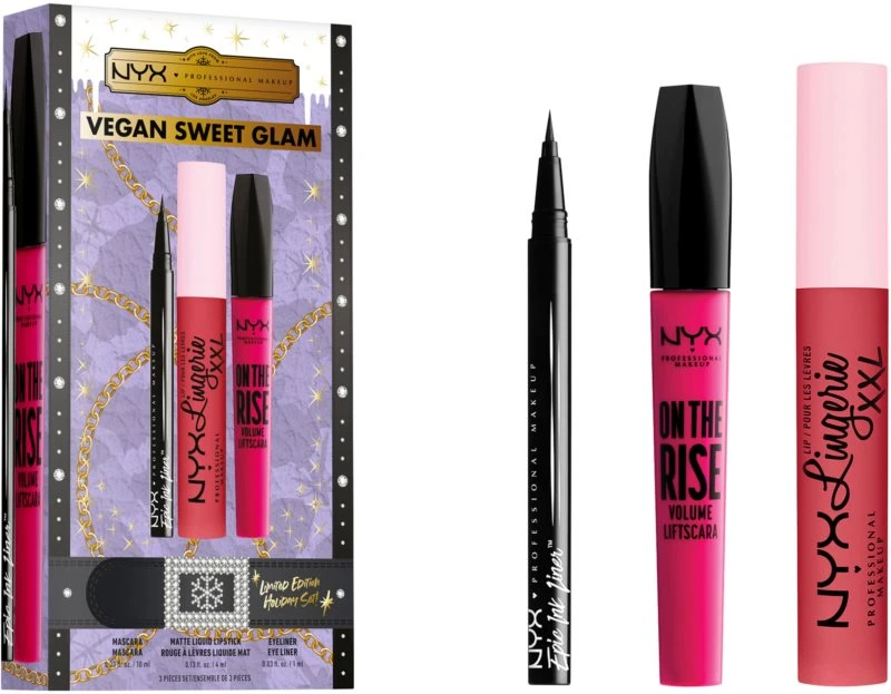 NYX Professional Makeup Limited Edition Xmass Sweet Glam 3 NYX Professional Makeup Limited Edition Xmass Sweet Glam