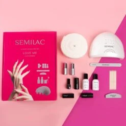 Semilac UV Hybrid Love Me 11 Semilac UV Hybrid Love Me -Estée Lauder Boutique semilac uv hybrid love me kit manucure parfaite 3