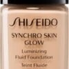 Shiseido Synchro Skin Glow Luminizing Fluid Foundation 2 Shiseido Synchro Skin Glow Luminizing Fluid Foundation -Estée Lauder Boutique shiseido synchro skin glow luminizing fluid foundation fond de teint illuminateur spf 20 13