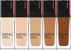 Shiseido Synchro Skin Radiant Lifting Foundation 9 Shiseido Synchro Skin Radiant Lifting Foundation -Estée Lauder Boutique shiseido synchro skin radiant lifting foundation fond de teint liftant illuminateur spf 30 3
