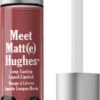 TheBalm Meet Matt(e) Hughes Long Lasting Liquid Lipstick -Estée Lauder Boutique thebalm meet matte hughes long lasting liquid lipstick rouge a levres liquide longue tenue 12