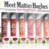 TheBalm Meet Matt(e) Hughes Mini Kit San Francisco 2 TheBalm Meet Matt(e) Hughes Mini Kit San Francisco -Estée Lauder Boutique thebalm meet matte hughes mini kit san francisco kit de rouges a levres liquides pour un effet longue tenue