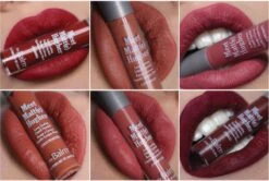 TheBalm Meet Matt(e) Hughes Mini Kit San Francisco 10 TheBalm Meet Matt(e) Hughes Mini Kit San Francisco -Estée Lauder Boutique thebalm meet matte hughes mini kit san francisco kit de rouges a levres liquides pour un effet longue tenue 2