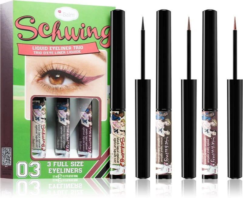 TheBalm Schwing® Liquid Eyeliner Trio 3 TheBalm Schwing® Liquid Eyeliner Trio