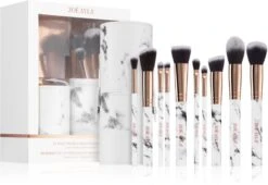 Zoë Ayla Makeup Brush Set Marble 10 Piece
